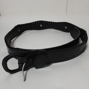 UNBRANDED MADE IN‎ MEXICO  Black Leather Belt